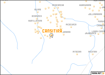 map of Cansitira