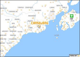 map of Cansojong