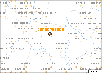 map of Cansopoteca