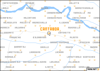 map of Cantaboa