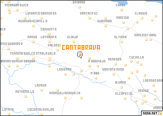 map of Cantabrava