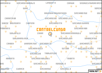 map of Cantaelcunda