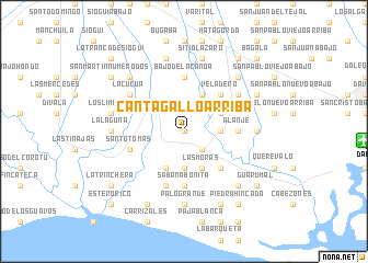 map of Canta Gallo Arriba