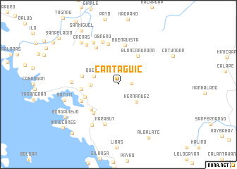 map of Cantaguic