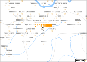 map of Canta Iobà