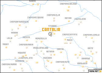 map of Cantalia