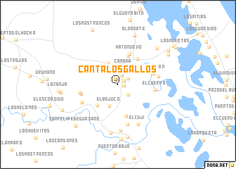 map of Canta Los Gallos