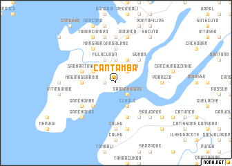 map of Cantambá