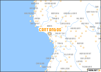 map of Cantandog