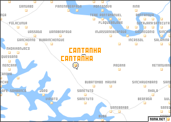 map of Cantanha