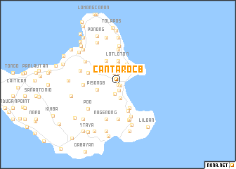 map of Cantaroc B