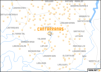 map of Cantarranas
