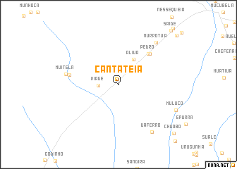 map of Cantateia