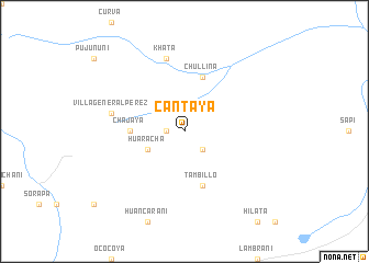 map of Cantaya