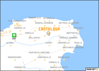 map of Canteloup