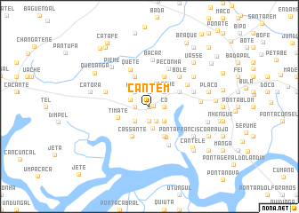 map of Cantem