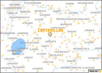 map of Canterillas