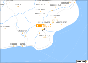 map of Cantillo