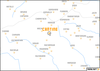 map of Cantine