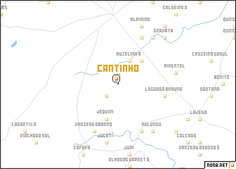 map of Cantinho