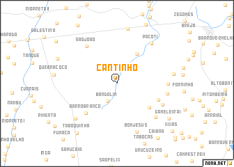 map of Cantinho