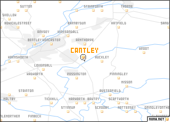 map of Cantley