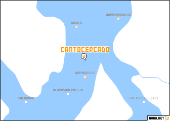 map of Canto Cercado