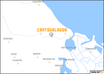 map of Canto da Lagoa