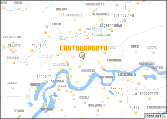 map of Canto da Porta