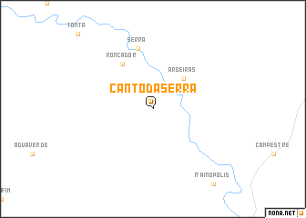 map of Canto da Serra