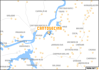 map of Canto de Cima