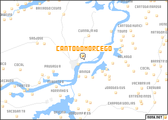 map of Canto do Morcego