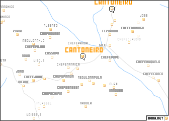 map of Cantoneiro