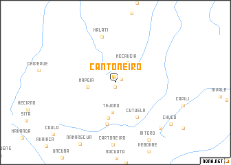 map of Cantoneiro
