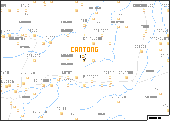 map of Cantong