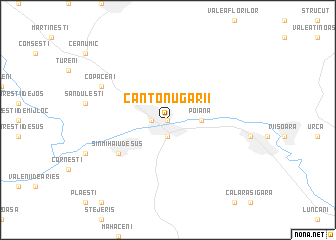 map of Cantonu-Gării