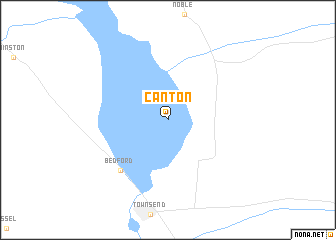 map of Canton