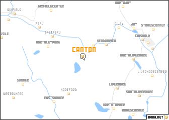 map of Canton