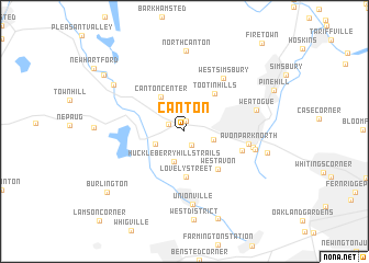 map of Canton