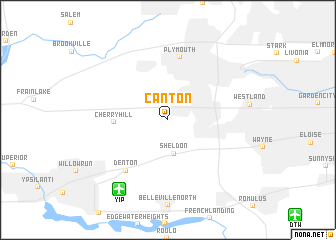map of Canton