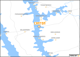 map of Canton