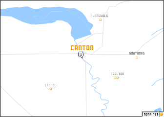 map of Canton