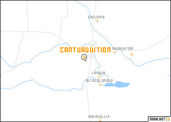 map of Cantu Addition