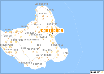 map of Cantugbas