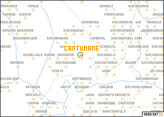 map of Cantumane