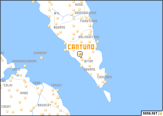 map of Cantuno