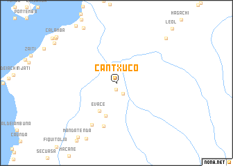 map of Cantxucò