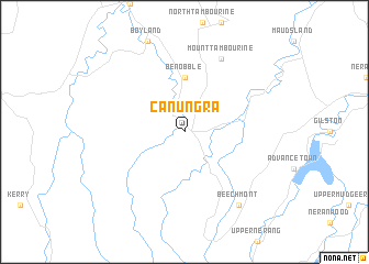 map of Canungra