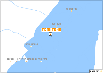 map of Canutama