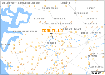 map of Canutillo